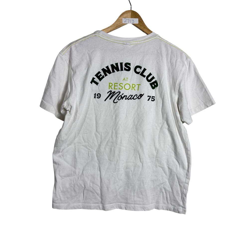 Zara summer clubhouse Tennis Club at Resort Monaco 1975 Graphic Tee sporty